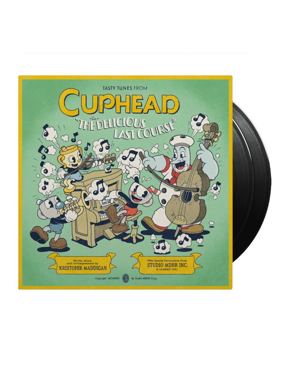 Cuphead The Delicious Last Course OST Vinyle - 2LP - Noir/Black - Vinyles - iam8bit - Shop Just for Games