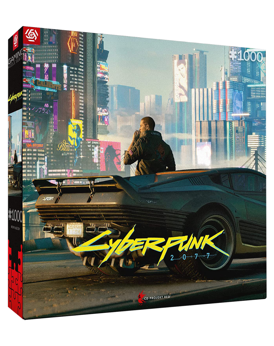 Cyberpunk 2077: Mercenary on the Rise Puzzle 1000 pièces - Puzzles - CD PROJEKT - Shop Just for Games