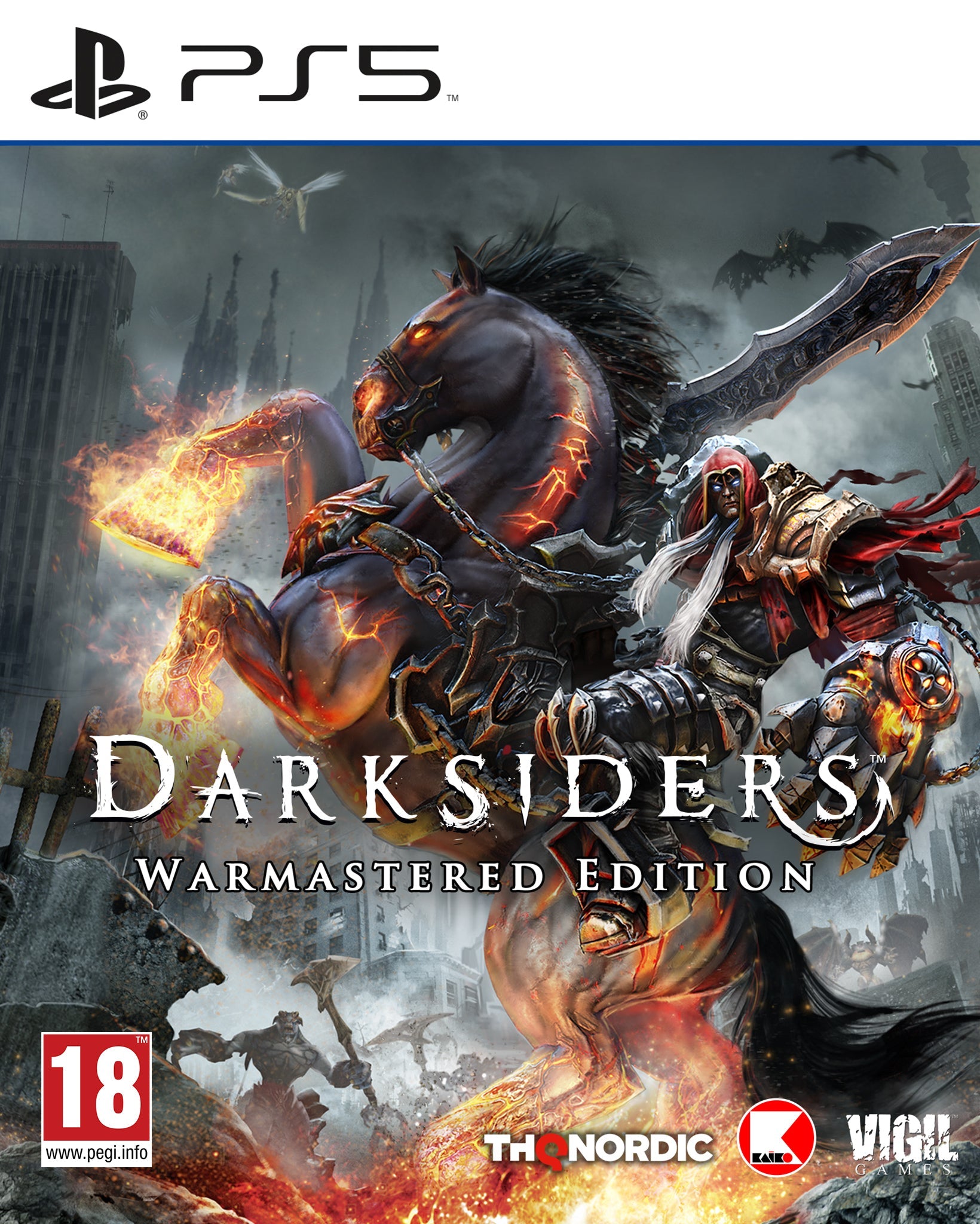Darksiders Warmastered Edition PS5 - Jeux Vidéo Physique - THQ NORDIC GAMES - Shop Just for Games