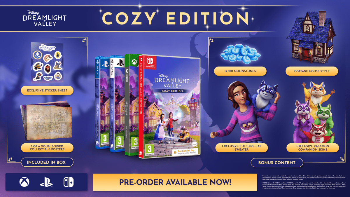 Disney Dreamlight Valley Cozy Edition PS5 - Jeux Vidéo Physique - Gameloft - Shop Just for Games