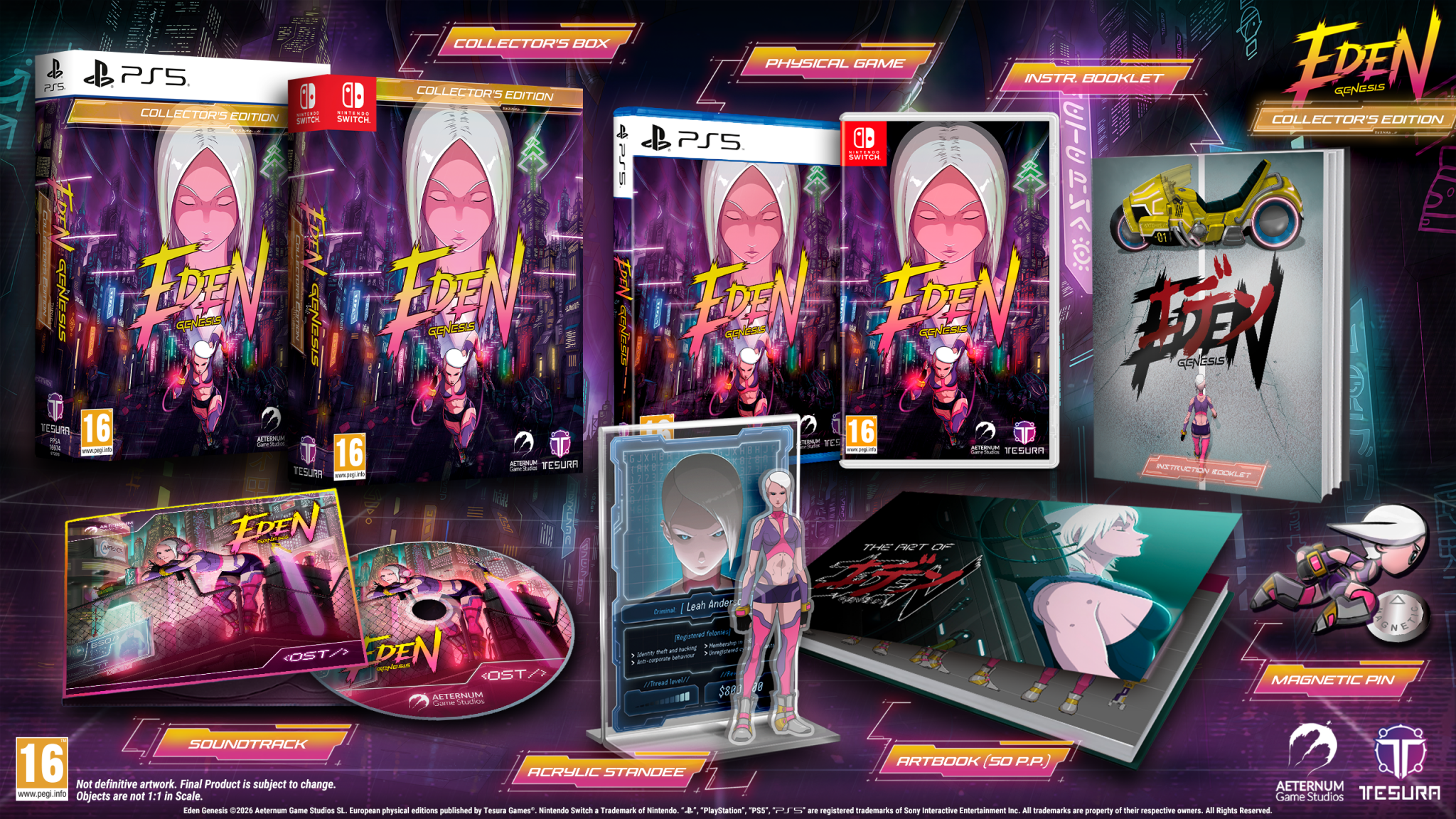 Eden Genesis Collector's Edition PS5 - Jeux Vidéo Physique - TESURA - Shop Just for Games