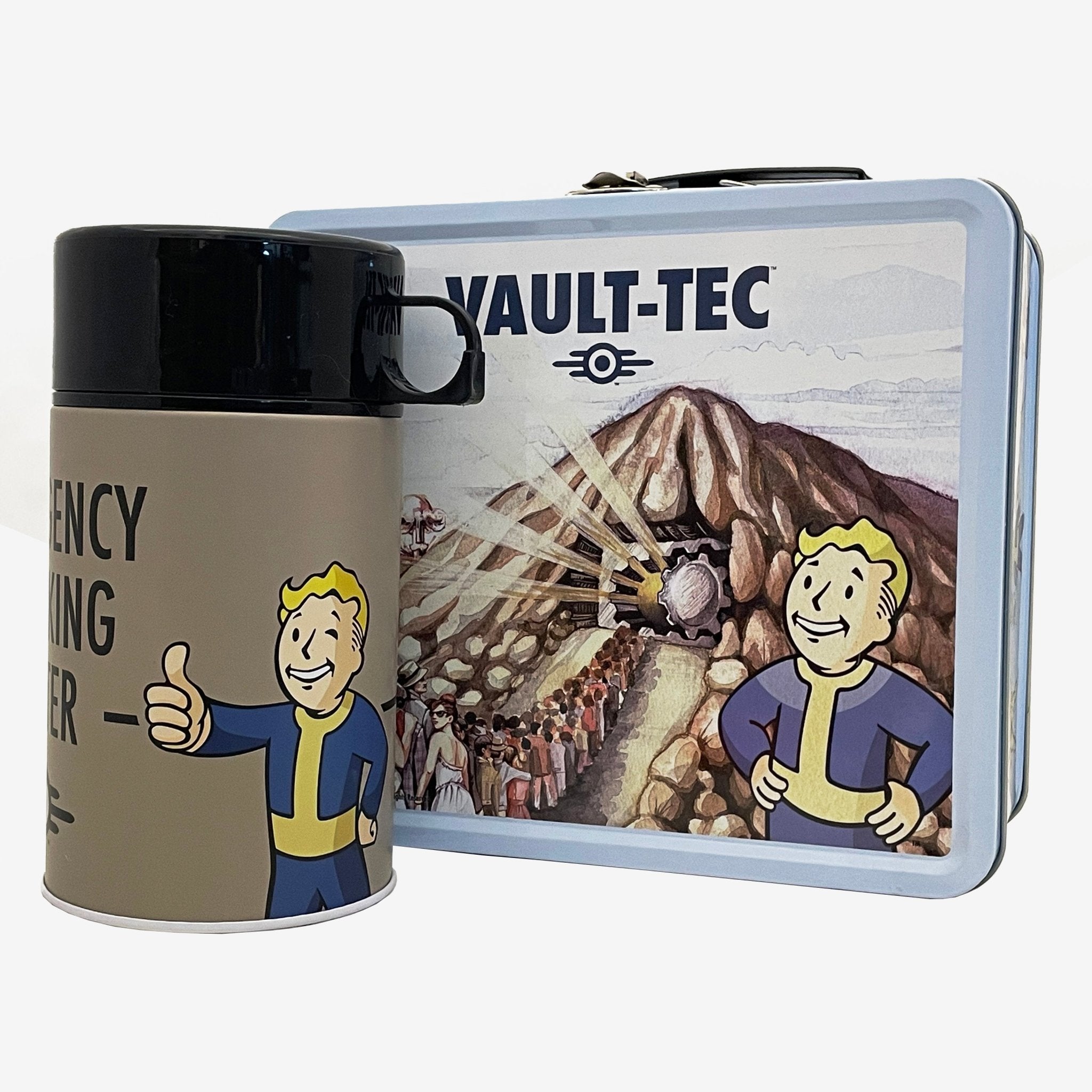 Fallout Clean Vault - Tec Lunchbox & Flask - Lunch Boxe - UIE - Shop Just for Games
