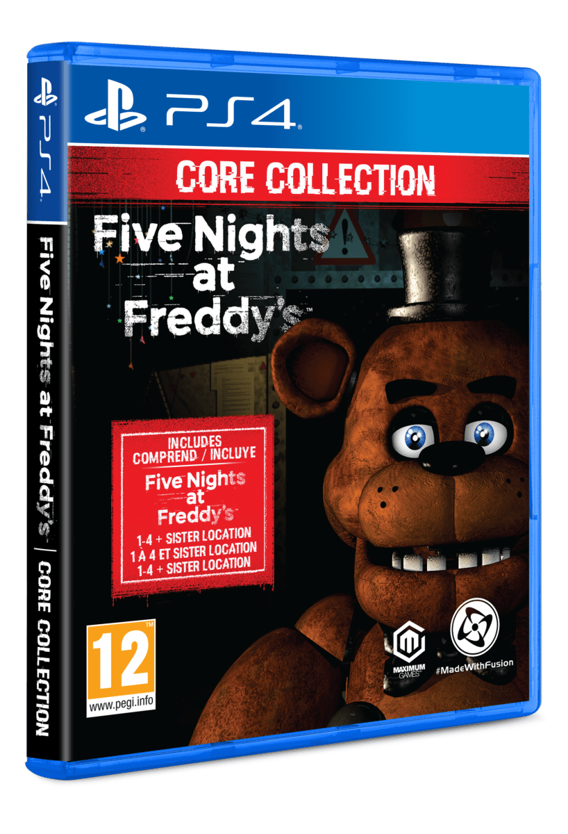 Five Nights at Freddy's: Core Collection PS4 - Jeux Vidéo Physique - Maximum Entertainment - Shop Just for Games