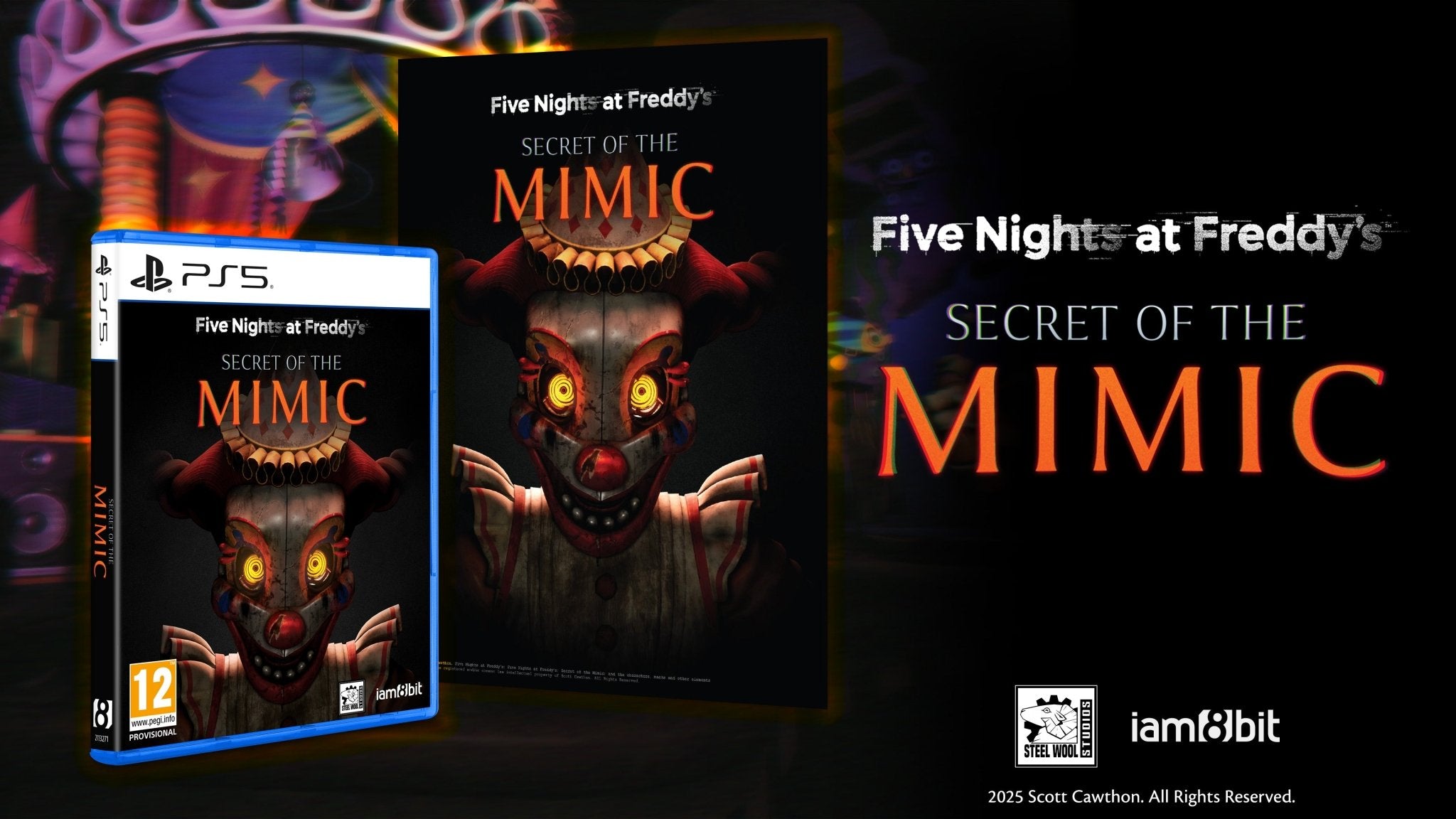 Five Nights at Freddy's Secret of the Mimic PS5 - Jeux Vidéo Physique - UIE - Shop Just for Games