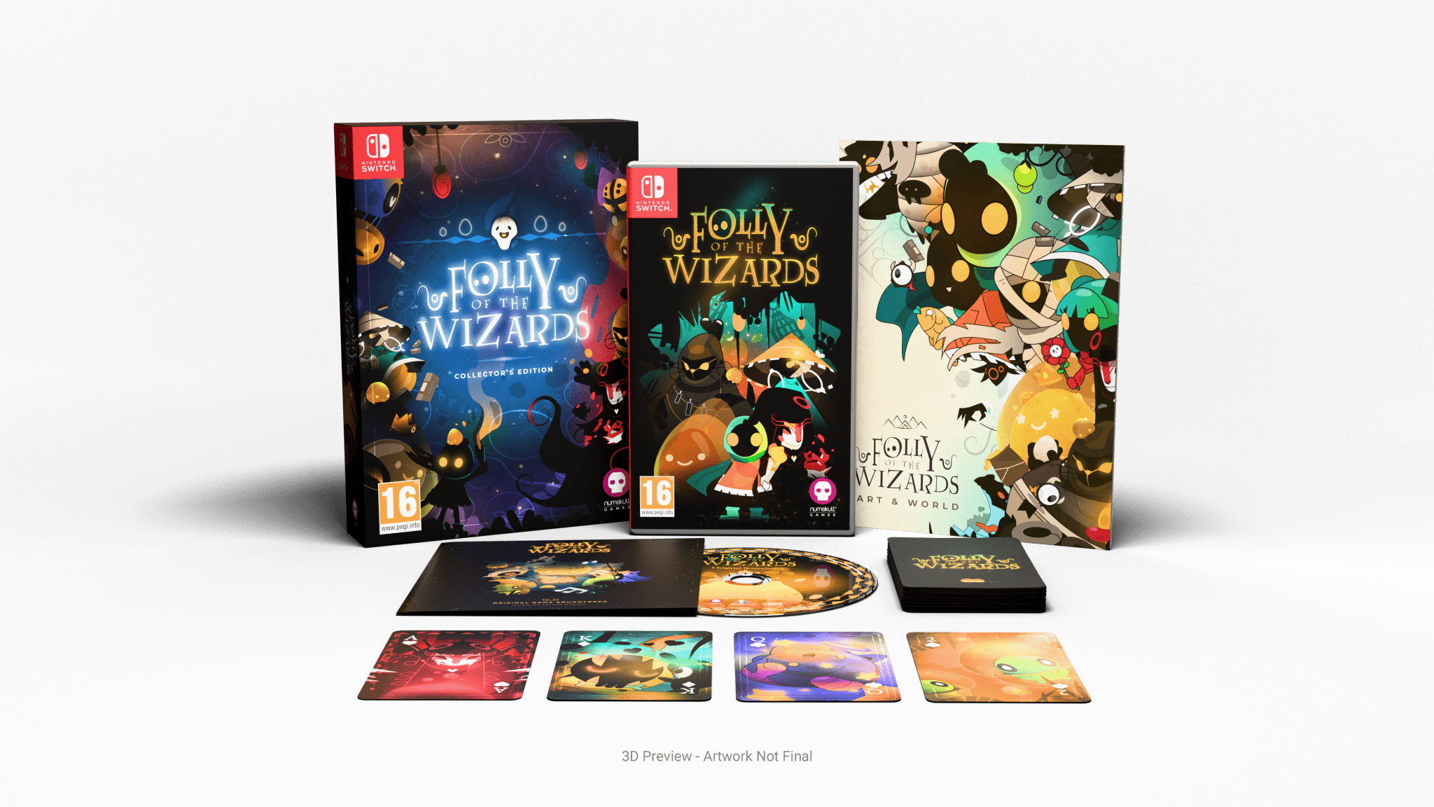 Folly of the Wizards Collector Nintendo Switch - Jeux Vidéo Physique - NUMSKULL - Shop Just for Games