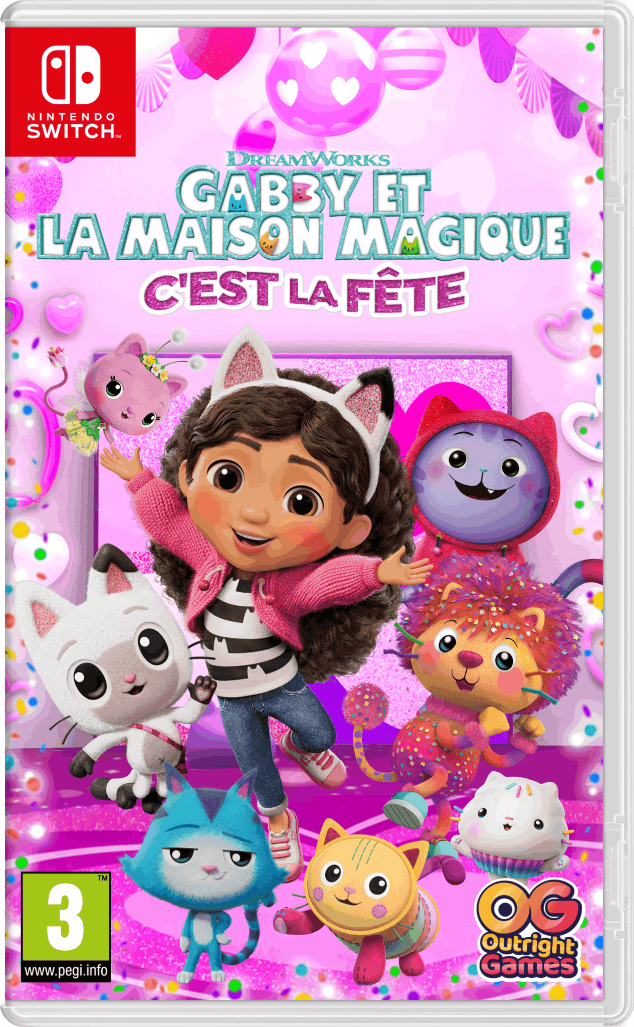 Gabby et la Maison Magique C'est la Fête Nintendo Switch - Jeux Vidéo Physique - UIE - Shop Just for Games