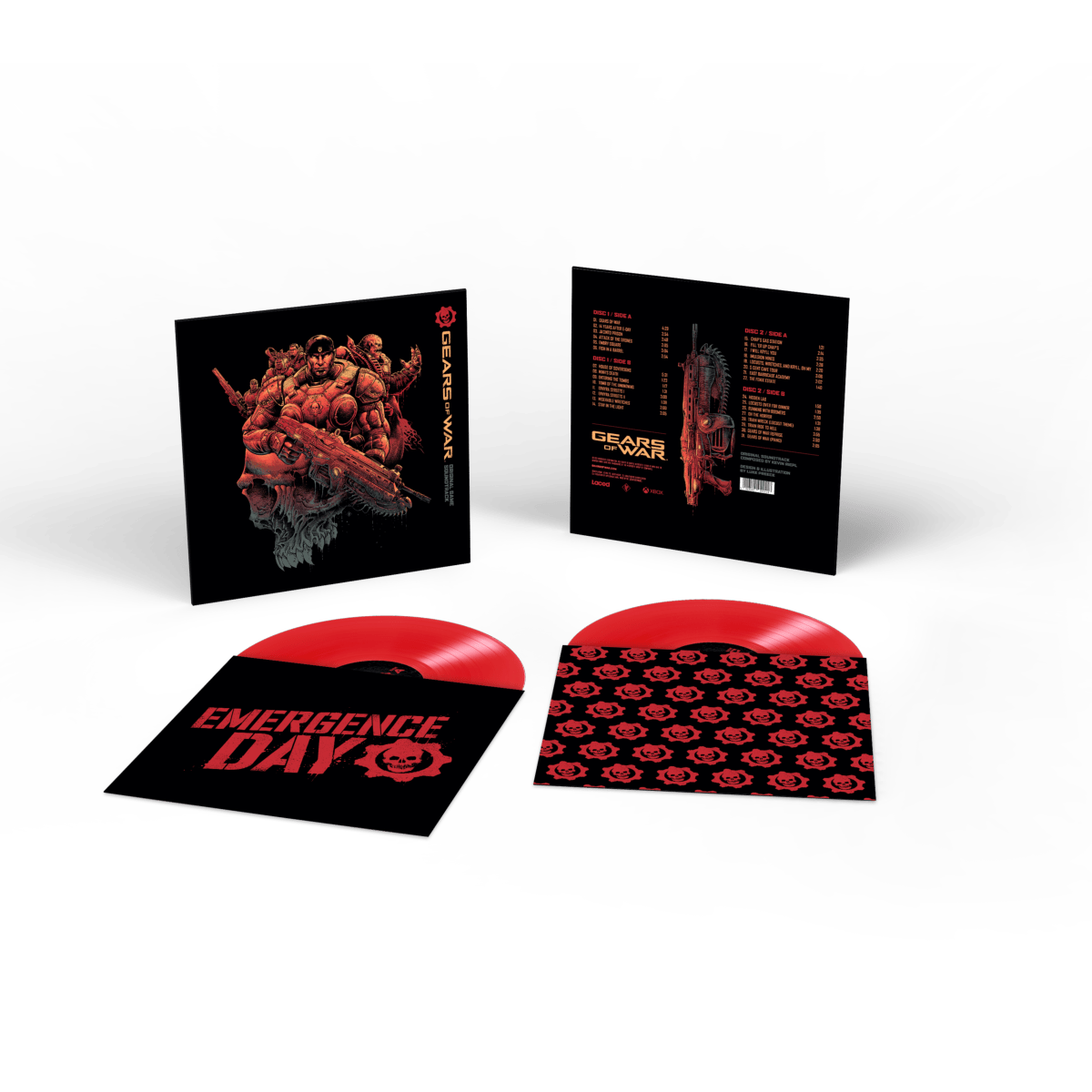 Gears of War OST Vinyle - 2LP - Vinyles - Laced Records - Shop Just for Games