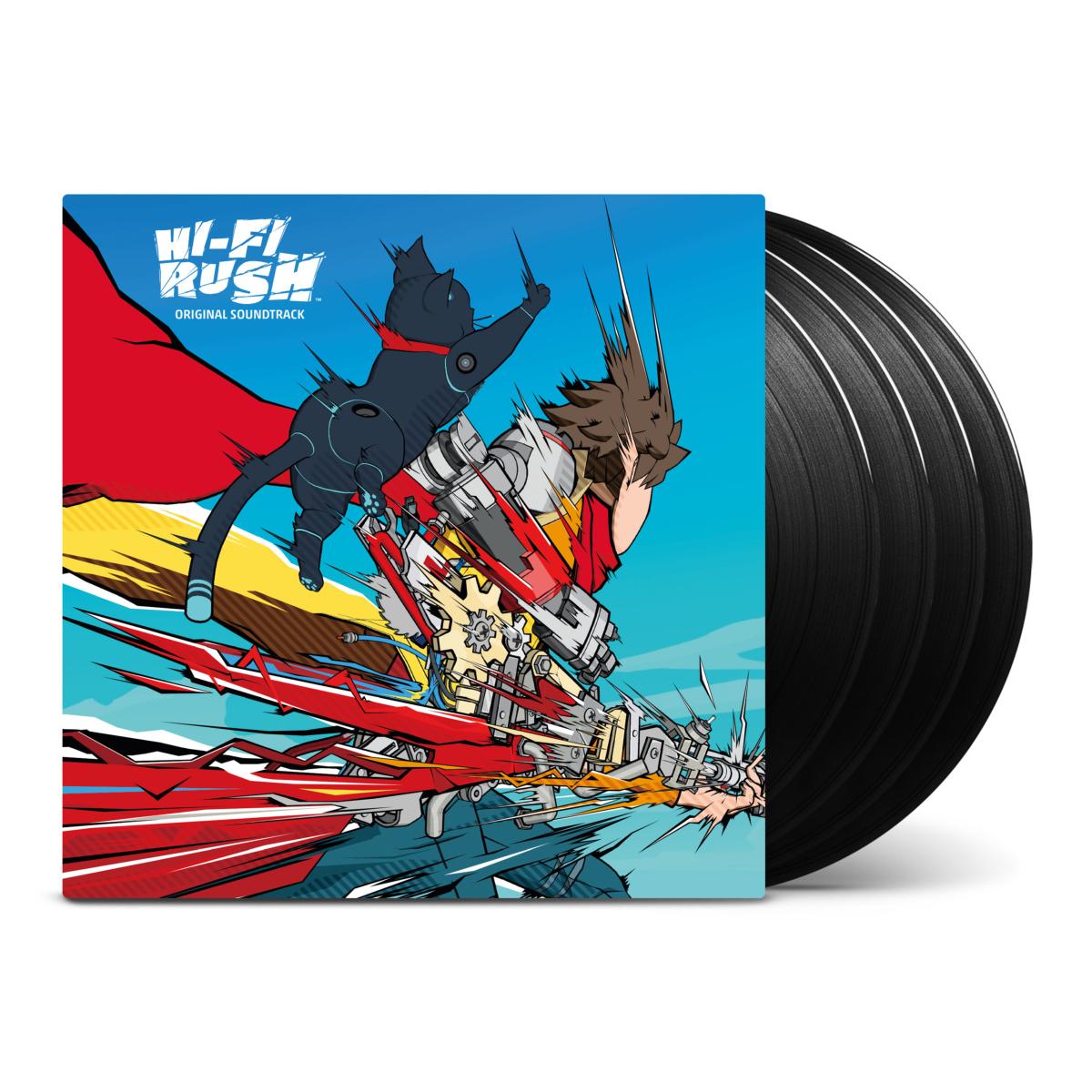 Hi - Fi Rush Original Soundtrack Vinyle - 4LP - Vinyles - Laced Records - Shop Just for Games