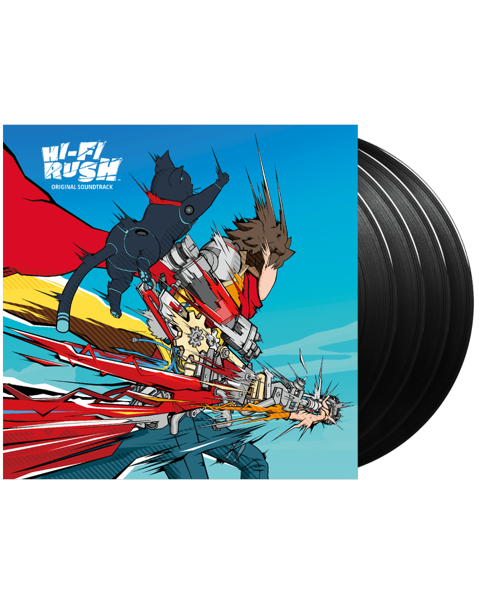 Hi - Fi Rush Original Soundtrack Vinyle - 4LP - Vinyles - Laced Records - Shop Just for Games