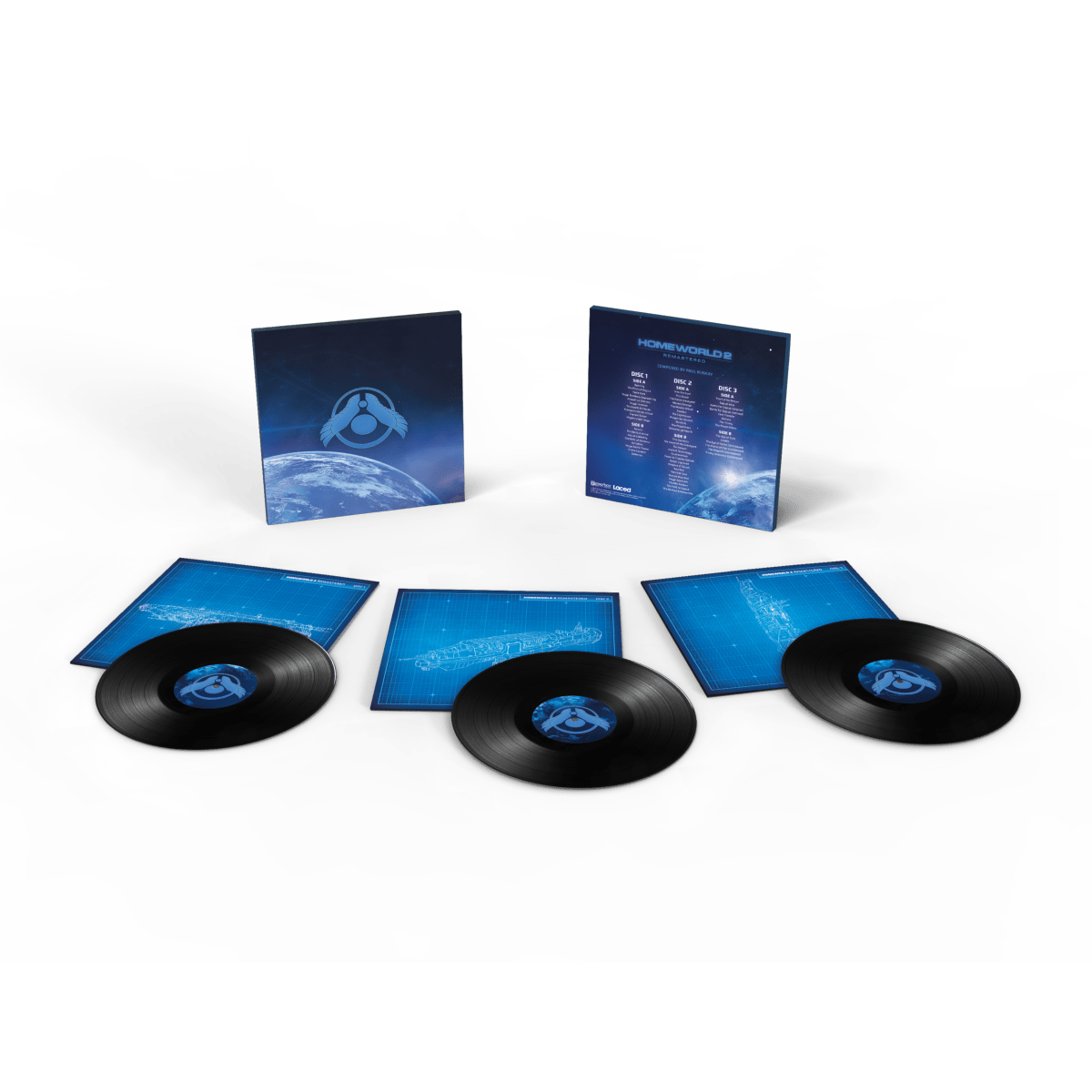 Homeworld 2 Remastered (Original Soundtrack) Vinyle - 3LP - Vinyles - Laced Records - Shop Just for Games