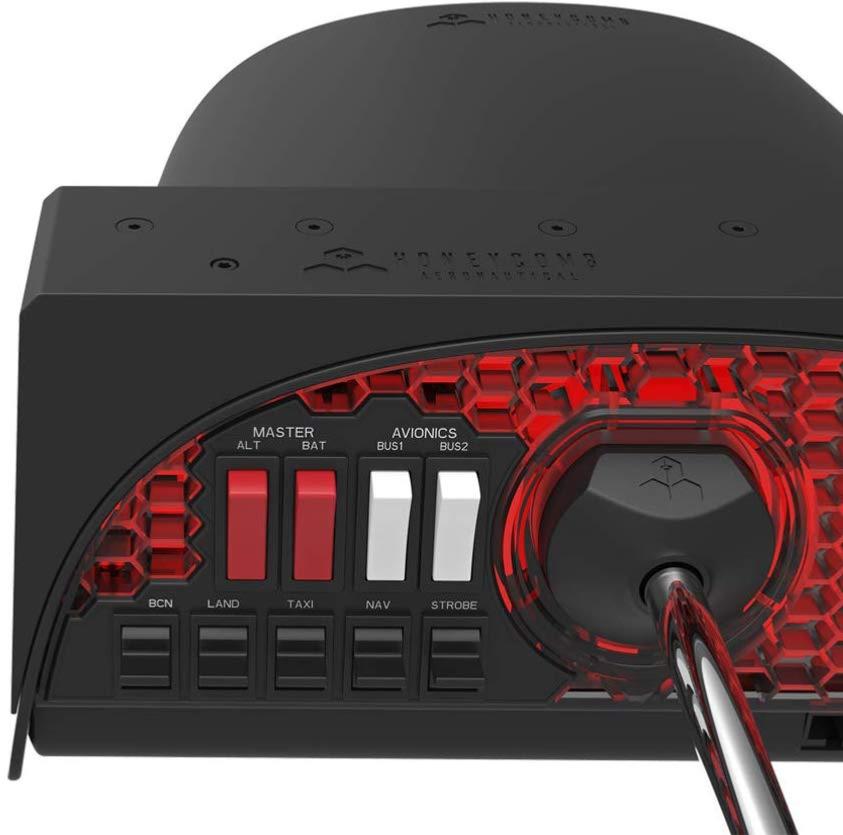 Honeycomb Aeronautical Alpha Flight Controls Yoke & Switch Panel - Simulation - Aerosoft - Shop Just for Games