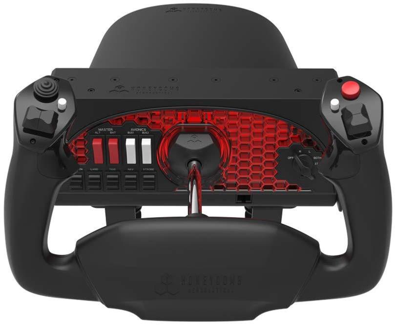 Honeycomb Aeronautical Alpha Flight Controls Yoke & Switch Panel - Simulation - Aerosoft - Shop Just for Games