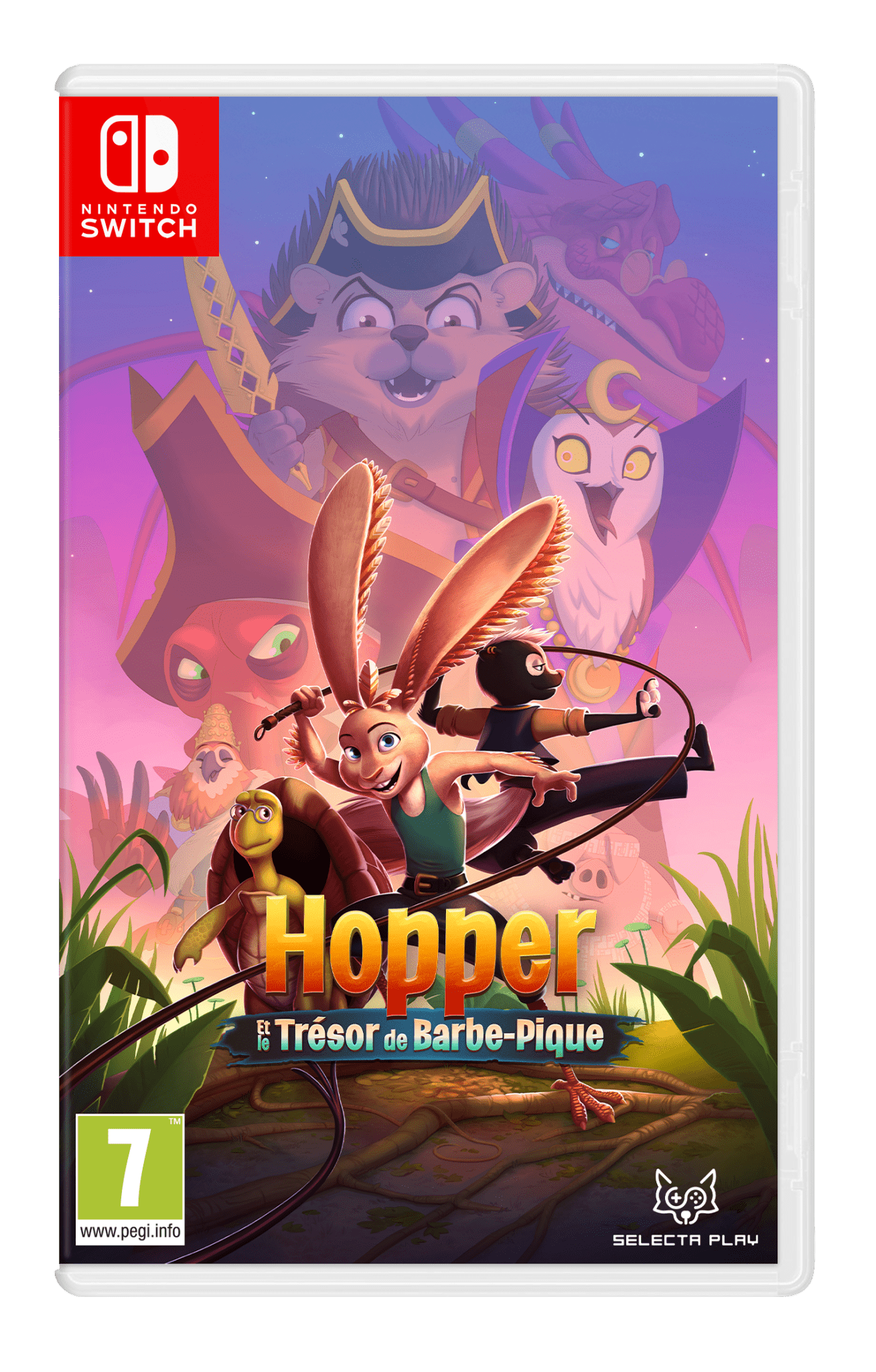 Hopper et le Trésor de Barbe - Pique Nintendo Switch - Jeux Vidéo Physique - SELECTA PLAY - Shop Just for Games