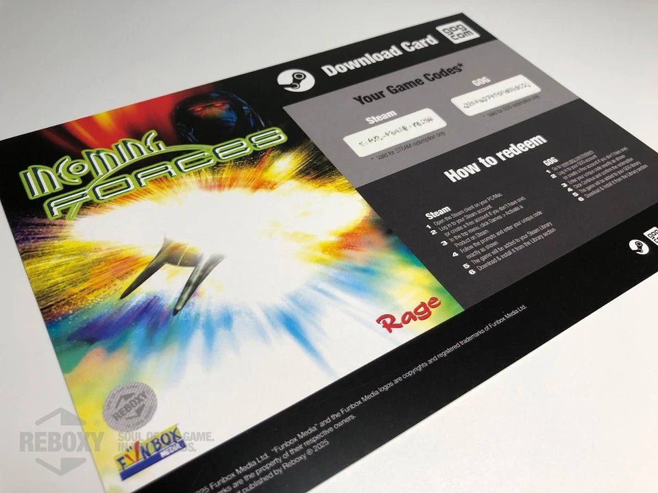 Incoming Forces PC Edition Reboxy Classic (CD - Rom +Steam + GOG) - Jeux Vidéo Physique - Funbox - Shop Just for Games