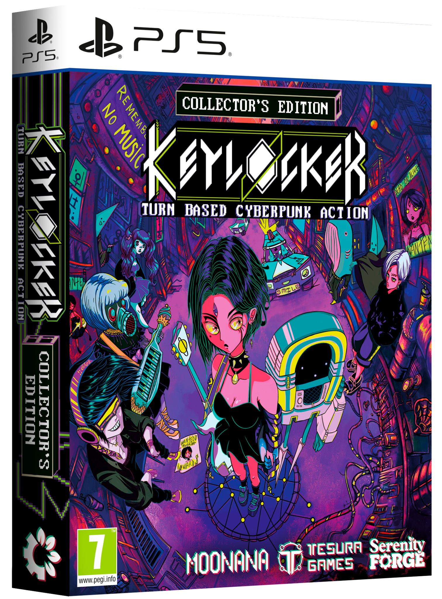 Keylocker Turn Based Cyberpunk Action Collector's Edition PS5 - Jeux Vidéo Physique - TESURA - Shop Just for Games