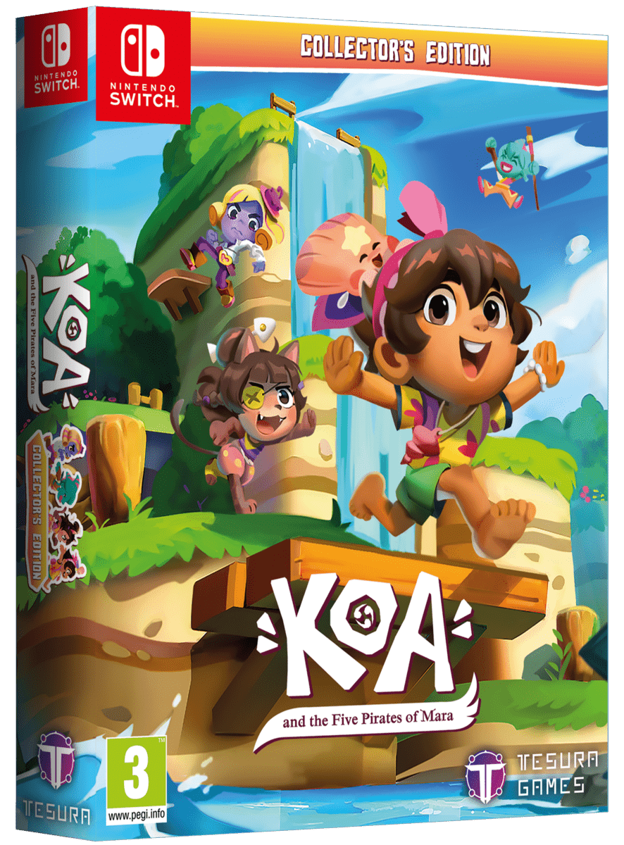 Koa and the Five Pirates of Mara Collector's Edition Nintendo SWITCH - Jeux Vidéo Physique - TESURA - Shop Just for Games