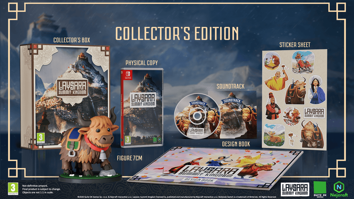Laysara Summit Kingdom Collector's Edition Nintendo Switch - Jeux Vidéo Physique - NEJCRAFT - Shop Just for Games