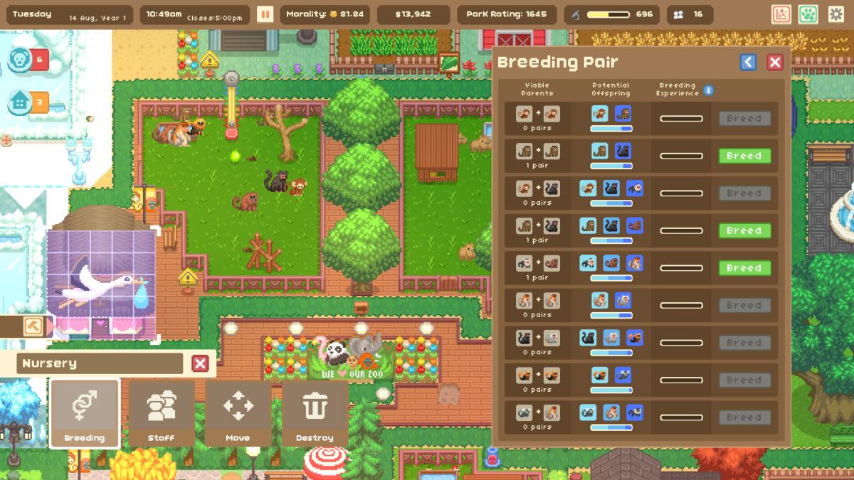 Let's Build a Zoo Nintendo SWITCH - Jeux Vidéo Physique - MERGE - Shop Just for Games