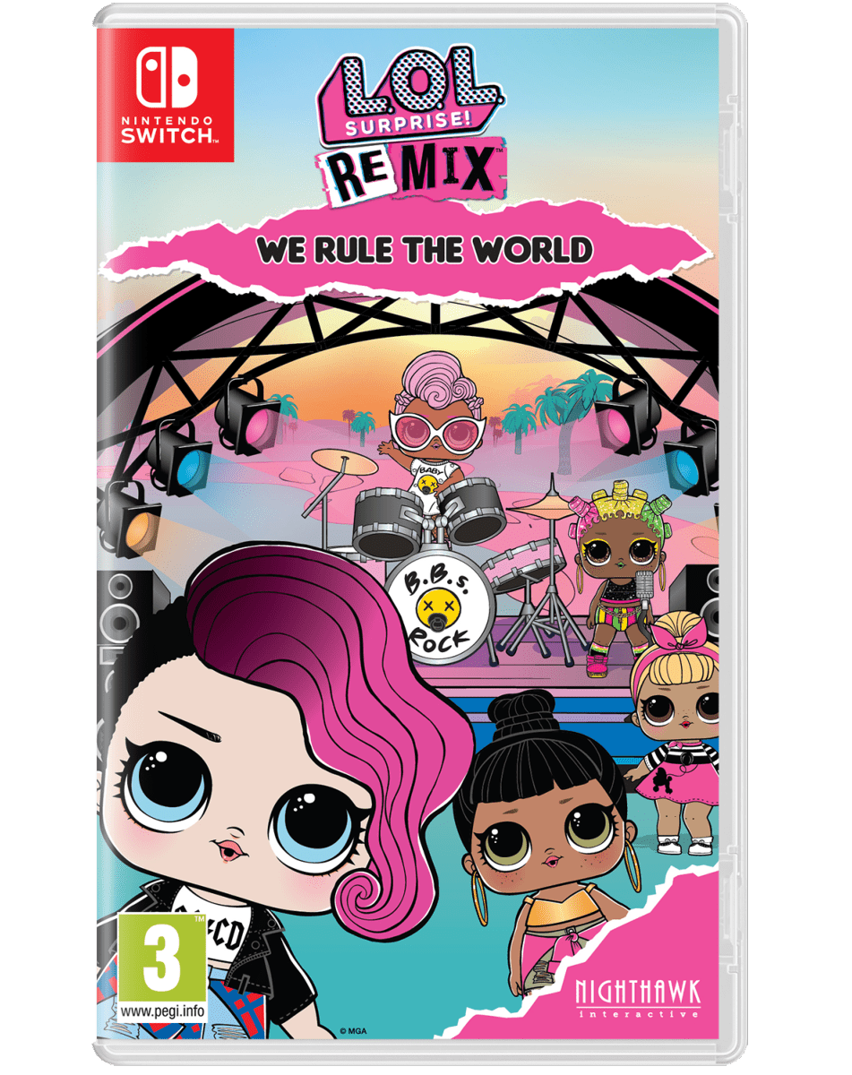 L.O.L Surprise! - Remix Edition We Rule the World Switch - Jeux Vidéo Physique - Nighthawk Interactive - Shop Just for Games