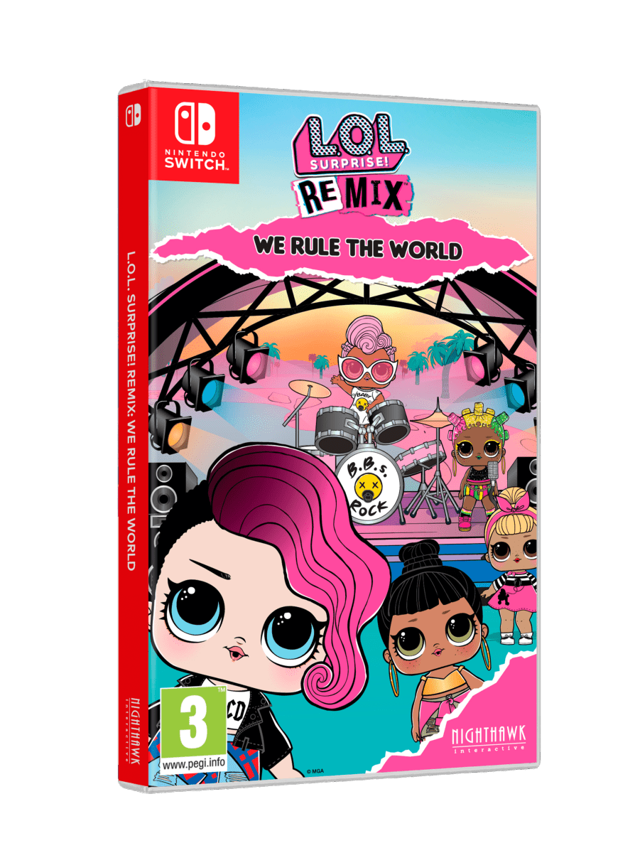 L.O.L Surprise! - Remix Edition We Rule the World Switch - Jeux Vidéo Physique - Nighthawk Interactive - Shop Just for Games