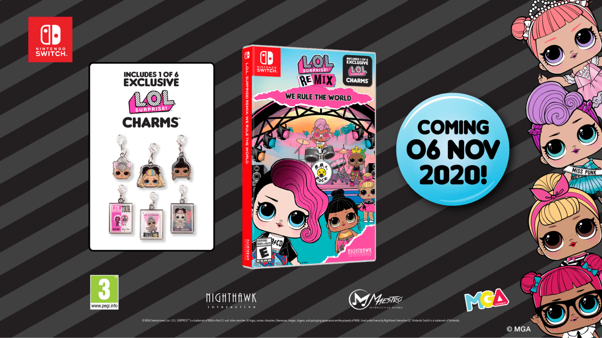 L.O.L Surprise! - Remix Edition We Rule the World Switch - Jeux Vidéo Physique - Nighthawk Interactive - Shop Just for Games