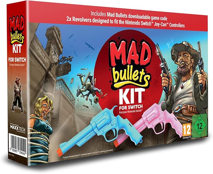Mad Bullets Kit Nintendo Switch - Jeux Vidéo Physique - Andrade Games - Shop Just for Games