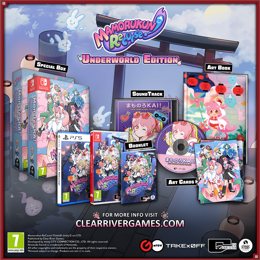 Mamorukun ReCurse! Underworld Deluxe Edition SWITCH - Jeux Vidéo Physique - Clear River Games - Shop Just for Games