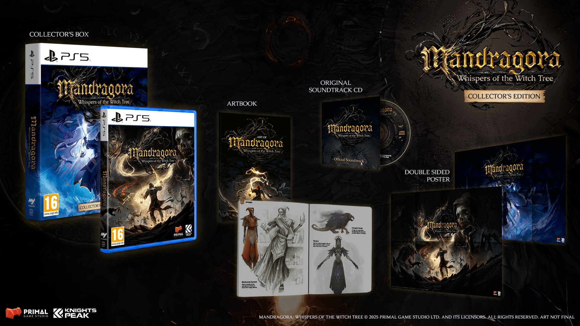 Mandragora Whispers of the Witch Tree Collector's Edition PS5 - Jeux Vidéo Physique - UIE - Shop Just for Games