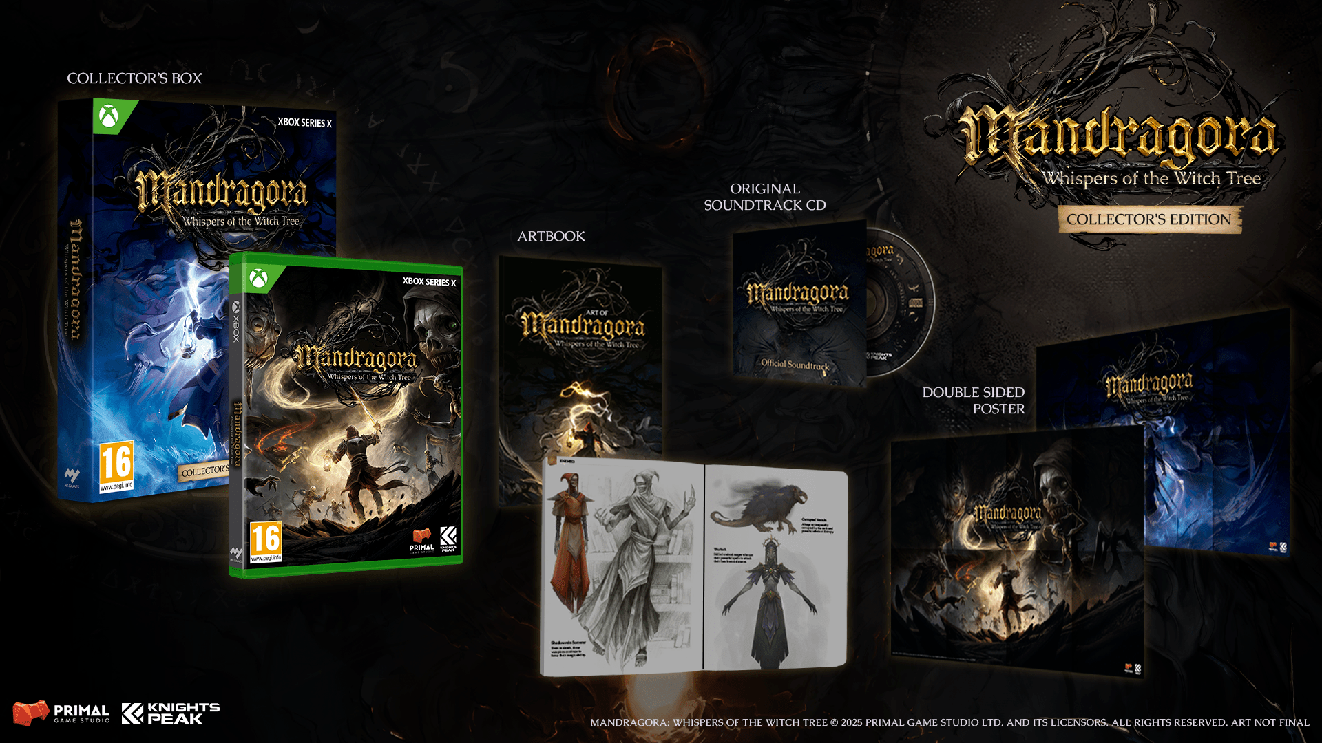 Mandragora Whispers of the Witch Tree Collector's Edition Xbox Series X / Xbox One - Jeux Vidéo Physique - UIE - Shop Just for Games