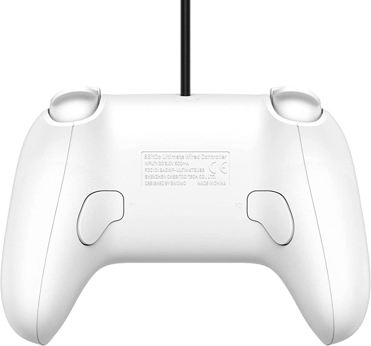Manette 8bitdo Ultimate filaire pour Switch, PC et Android - Blanc - Manettes - 8Bitdo - Shop Just for Games