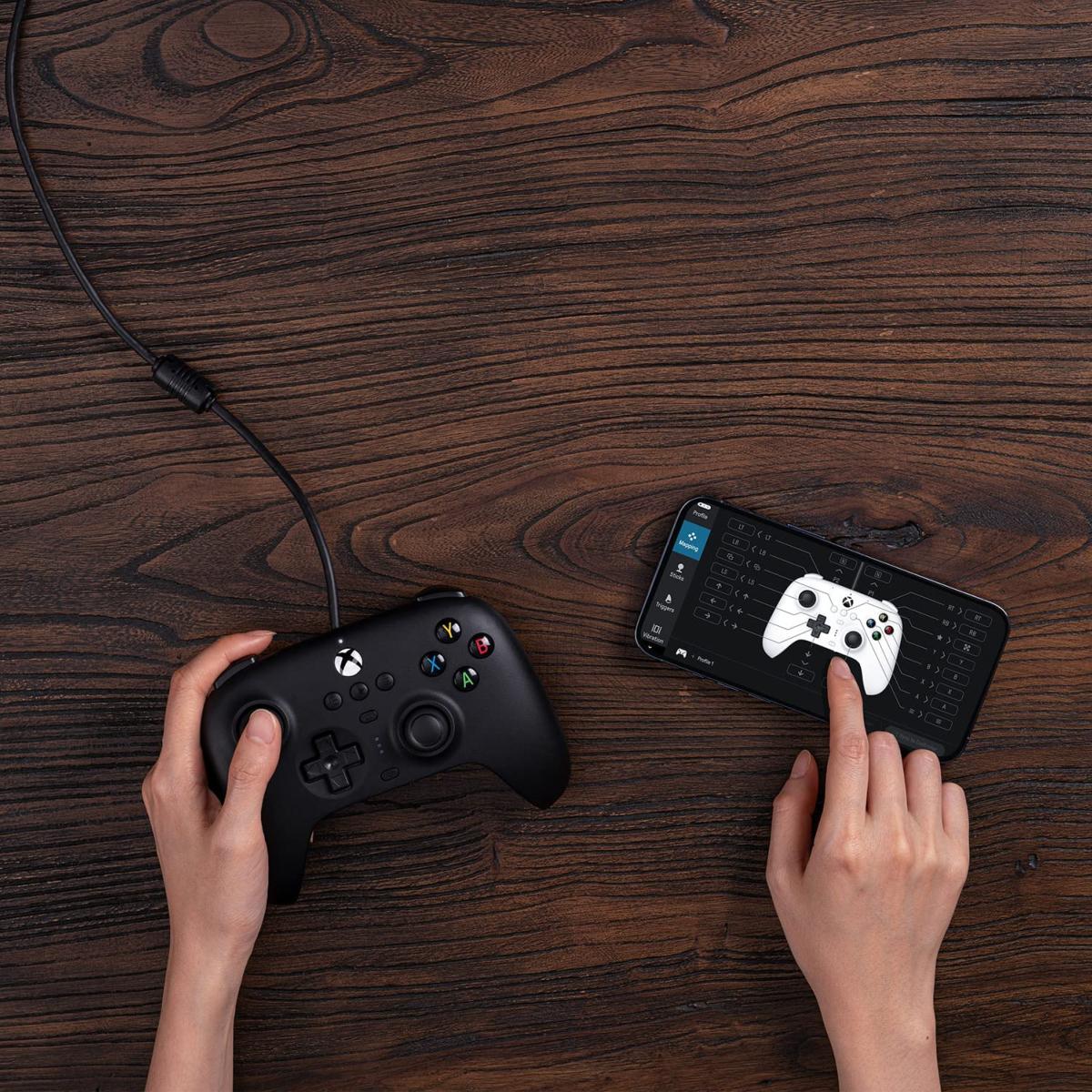 Manette 8bitdo Ultimate Wired pour Xbox et PC - Noir - Manettes - 8Bitdo - Shop Just for Games