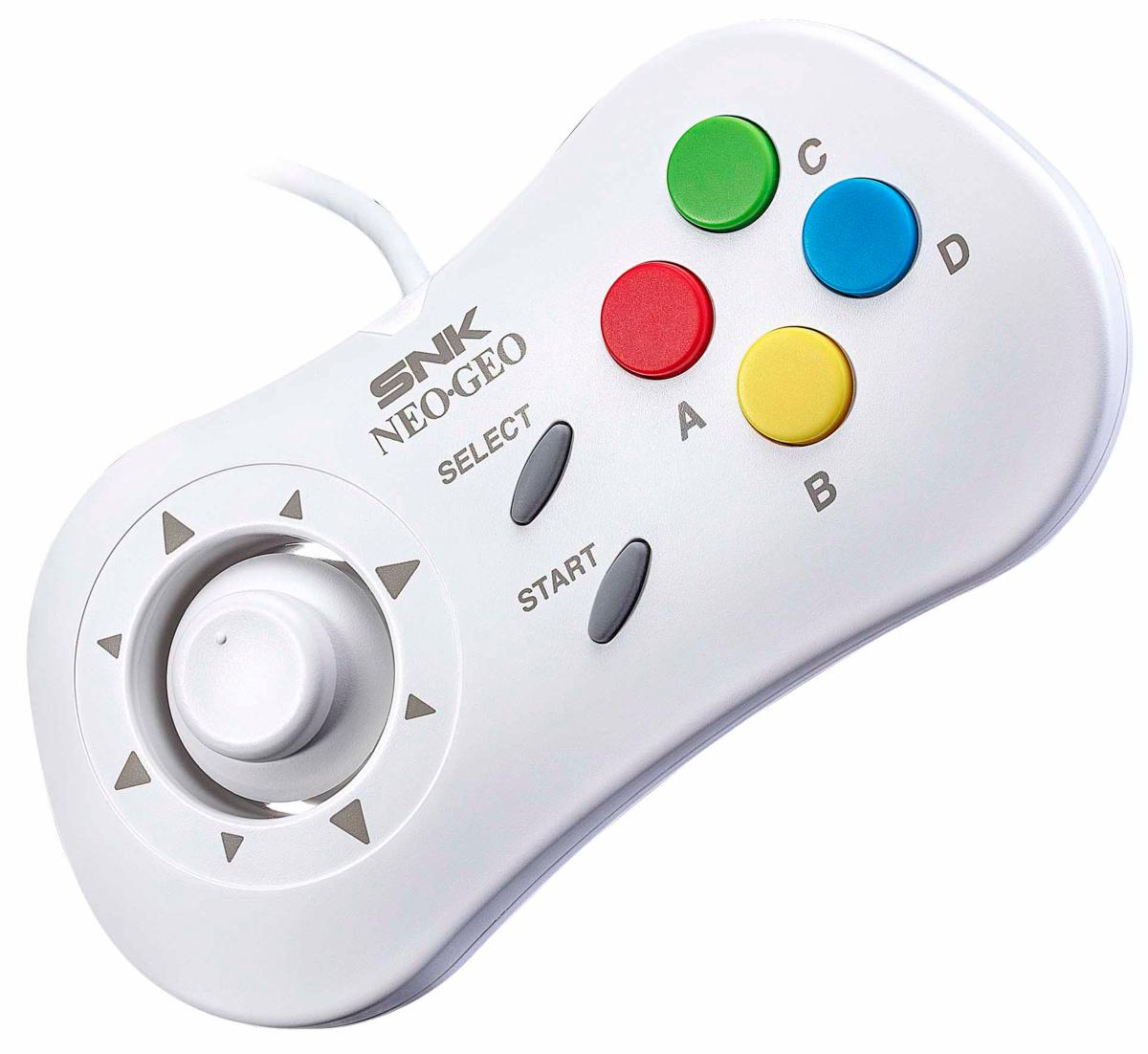 Manette Neo Geo Mini blanche - Manettes - SNK - Shop Just for Games