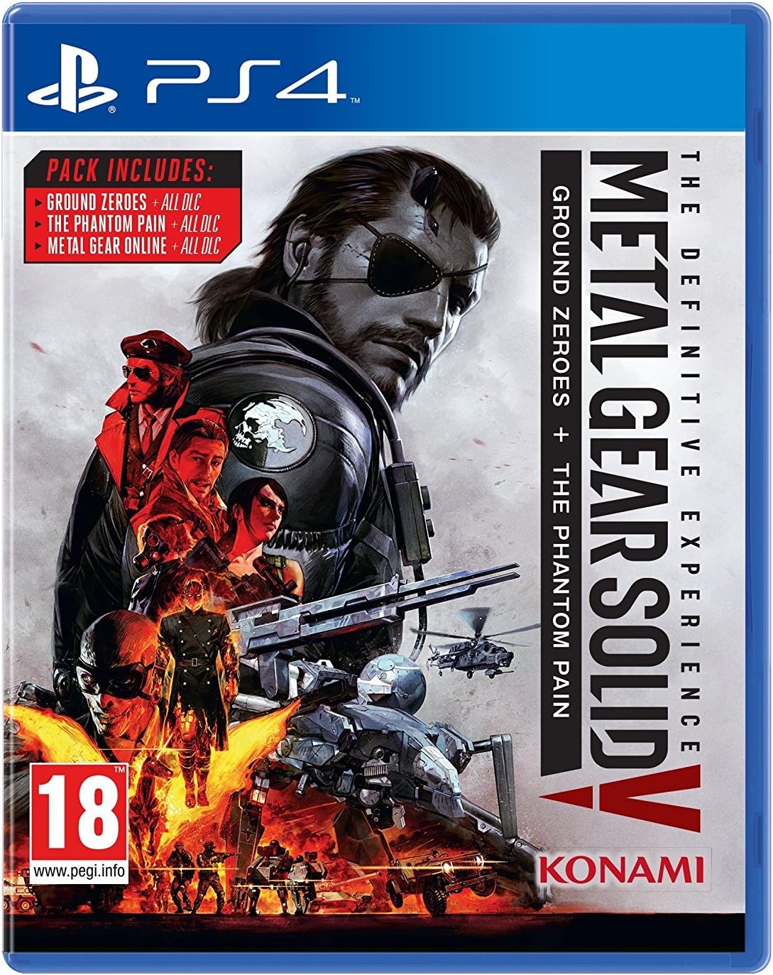 Metal Gear Solid V The Definitive Experience PS4 - Jeux Vidéo Physique - Konami - Shop Just for Games