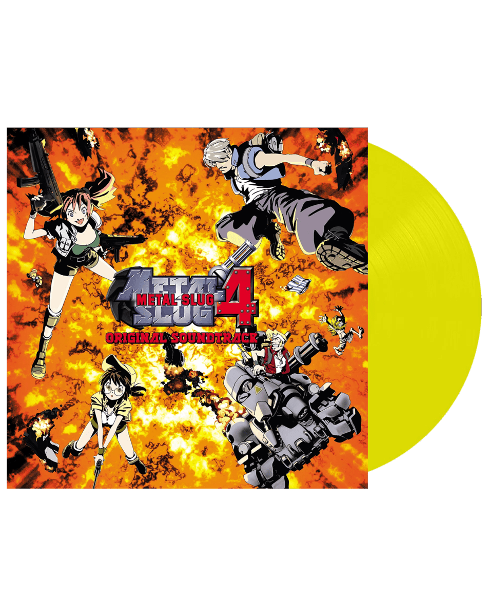 Metal Slug 4 OST Vinyle - 1LP - Vinyles - BIGWAX - Shop Just for Games