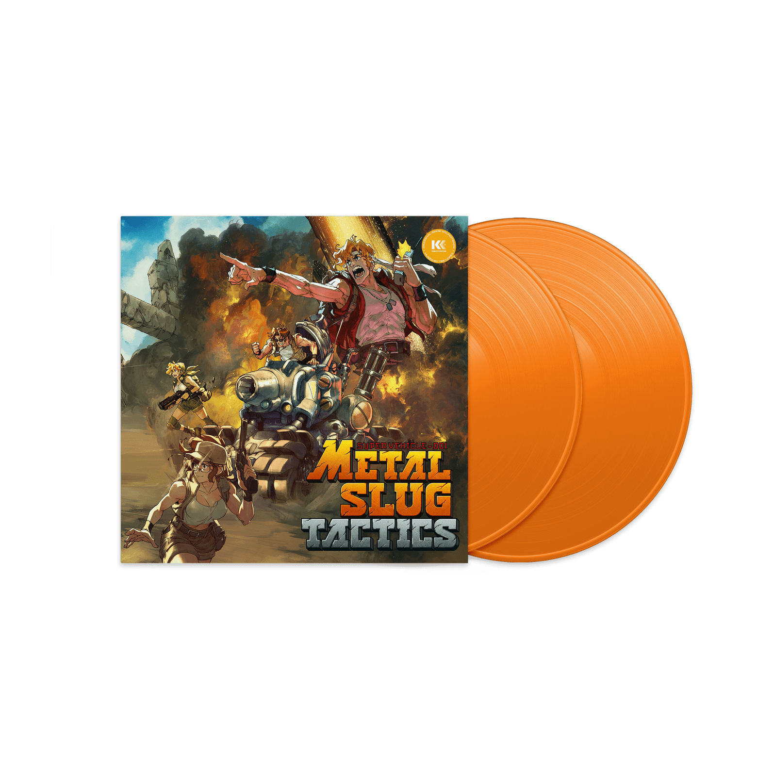 Metal Slug Tactics OST Vinyle 2LP - Vinyles - BIGWAX - Shop Just for Games
