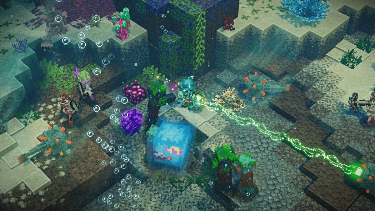 Minecraft Dungeon Ultimate Edition PS4 - Jeux Vidéo Physique - Mojang Studios - Shop Just for Games