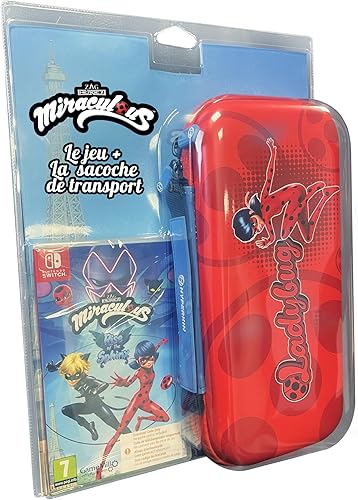 Bundle Sacoche + Miraculous Rise of the Sphinx Switch (Code de téléchargement) - Jeux Vidéo Code de Téléchargement - GAMEMILL - Shop Just for Games