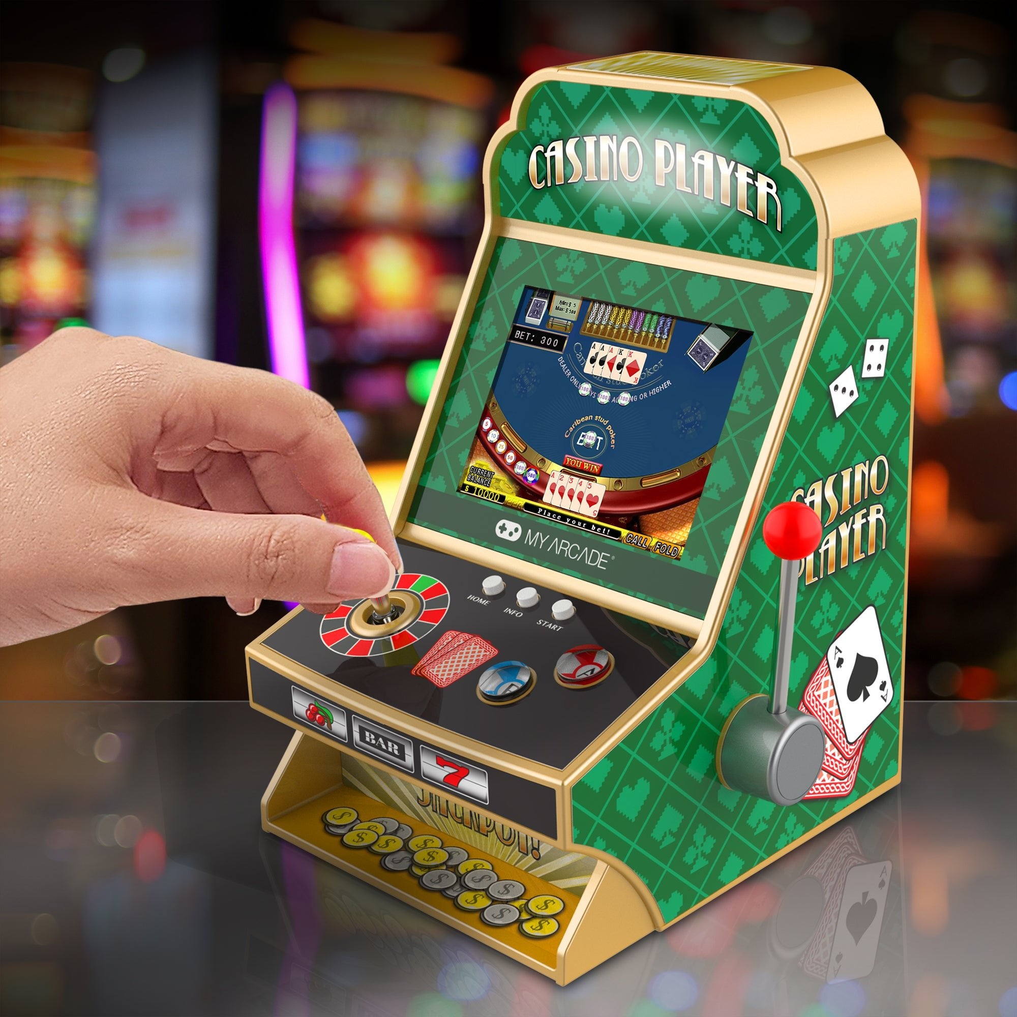 My Arcade Casino Player Portable - Console portable - My Arcade - Shop Just for Games