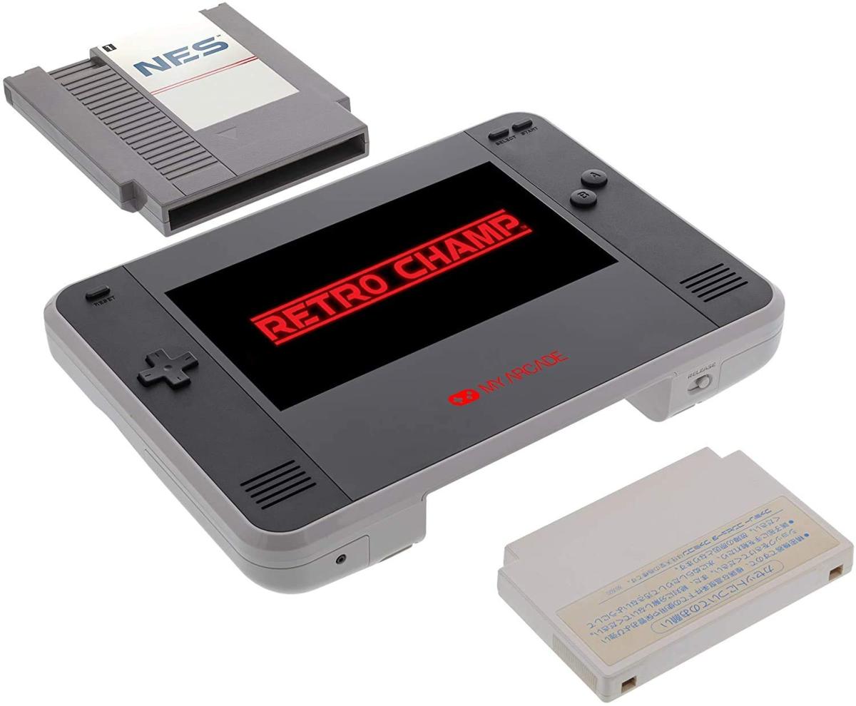 My arcade - Console gaming Retro Champ - Nintendo NES/Famicom Games - Console portable - My Arcade - Shop Just for Games