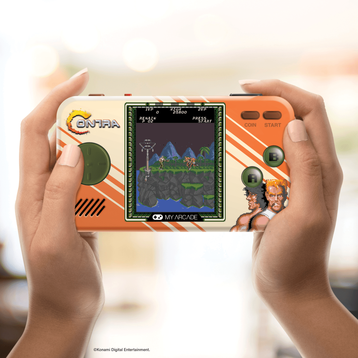 My Arcade - Contra Premium Edition - Console de Jeu Portable - 2 Jeux en 1 - Console portable - My Arcade - Shop Just for Games