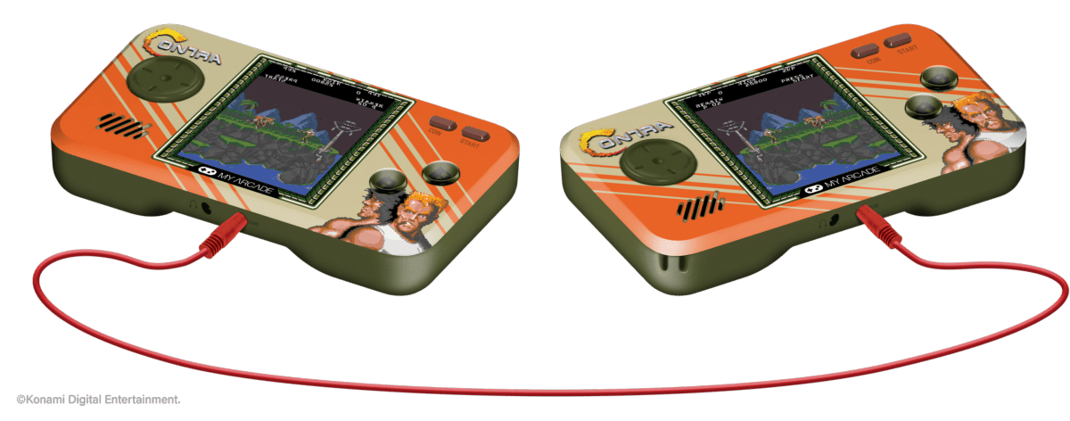 My Arcade - Contra Premium Edition - Console de Jeu Portable - 2 Jeux en 1 - Console portable - My Arcade - Shop Just for Games
