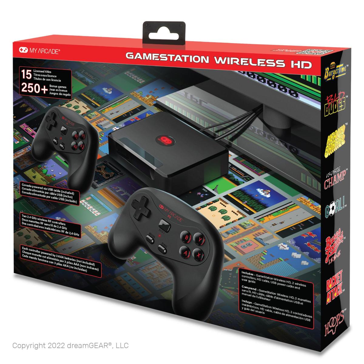 My Arcade - Gamestation Wireless HD - Data East & Jaleco Hits inclus + 250 Jeux Rétro - Console - My Arcade - Shop Just for Games