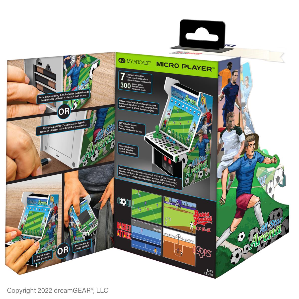 My Arcade - Micro Player All - Star Arena (307 Games in 1) - Console portable - My Arcade - Shop Just for Games