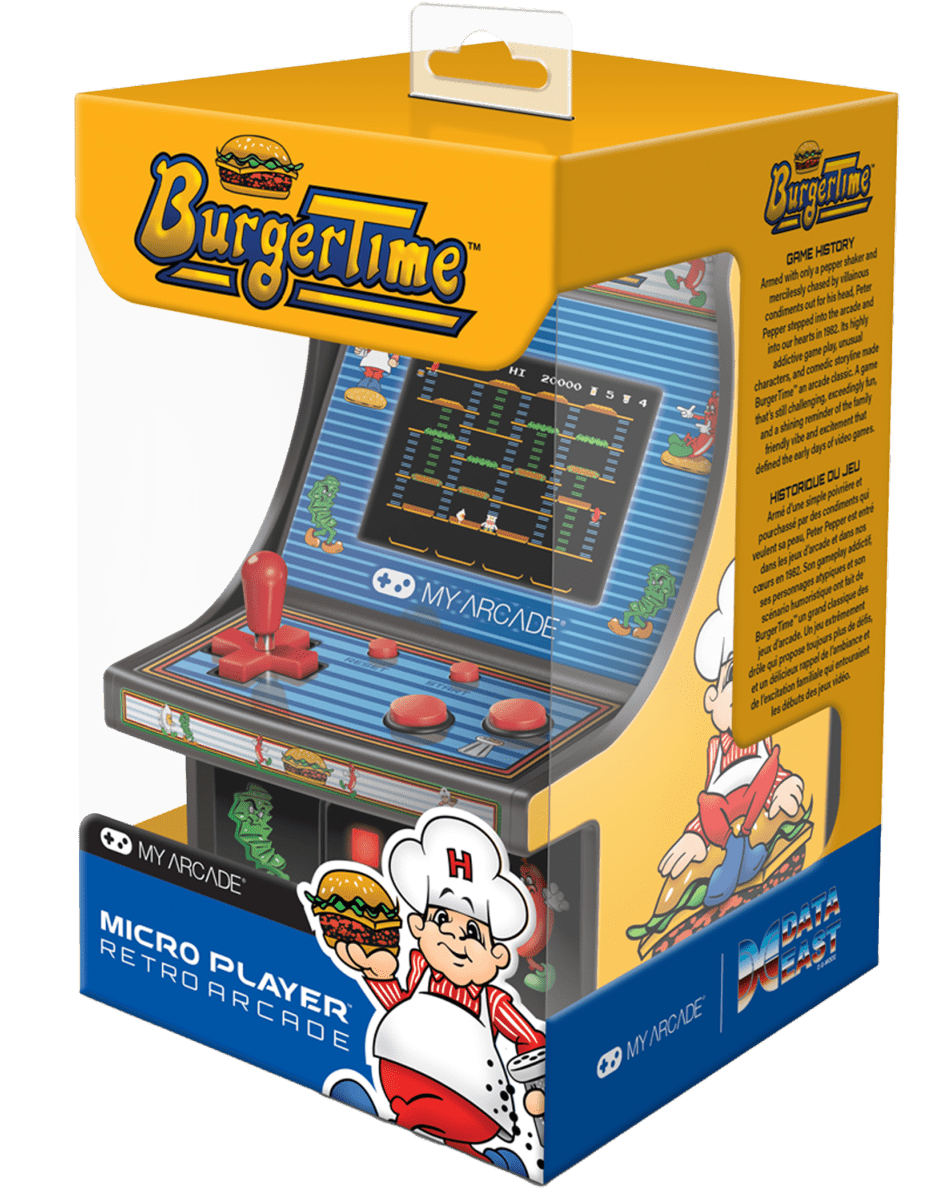 My Arcade - Micro Player Burgertime - Console portable - My Arcade - Shop Just for Games