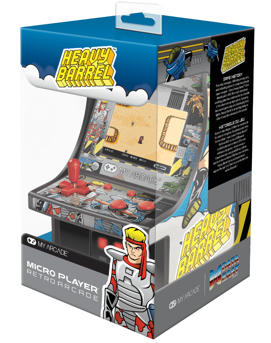 My Arcade - Micro Player Heavy Barrel - Console portable - My Arcade - Shop Just for Games