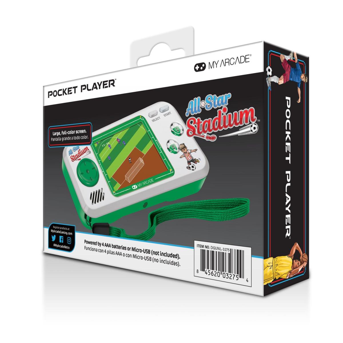 My arcade - Pocket Player All - Star Stadium - Portable Gaming - 7 Games in 1 - Console portable - My Arcade - Shop Just for Games