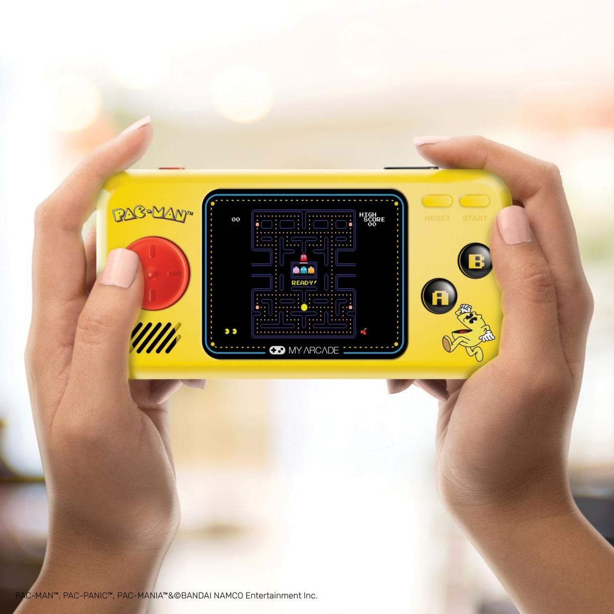 My arcade - Pocket Player Pac - Man - Portable Gaming - 3 Games in 1 - Console portable - My Arcade - Shop Just for Games