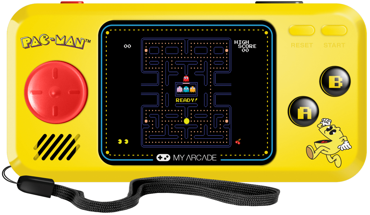 My arcade - Pocket Player Pac - Man - Portable Gaming - 3 Games in 1 - Console portable - My Arcade - Shop Just for Games