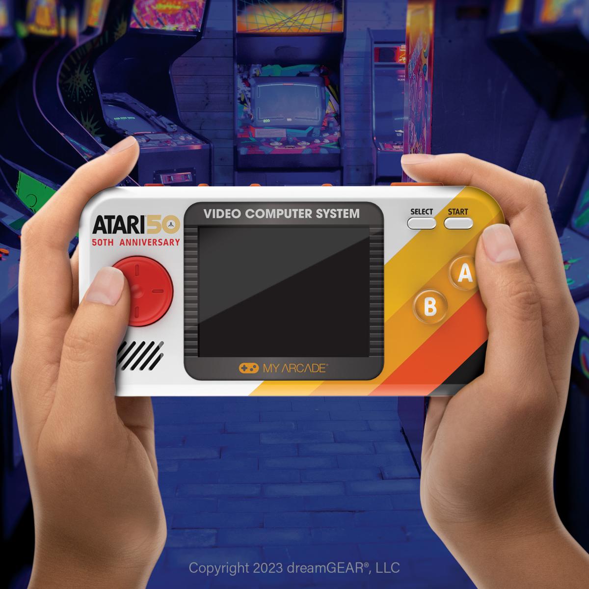 My Arcade - Pocket Player PRO Atari 50th Anniversary (100 jeux intégrés) - Mini Console Portable Retro - Console portable - My Arcade - Shop Just for Games