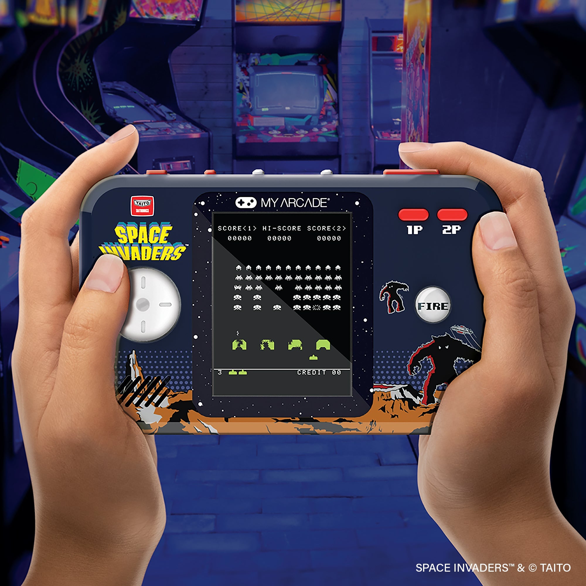 My Arcade - Pocket Player Space Invaders + Etui de transport - Console portable - My Arcade - Shop Just for Games